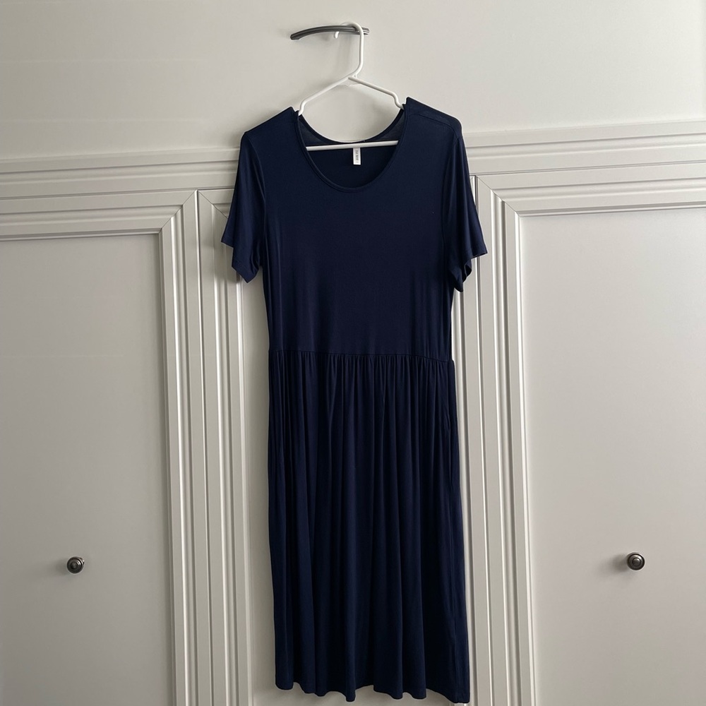 Casual Women's Dress in Navy